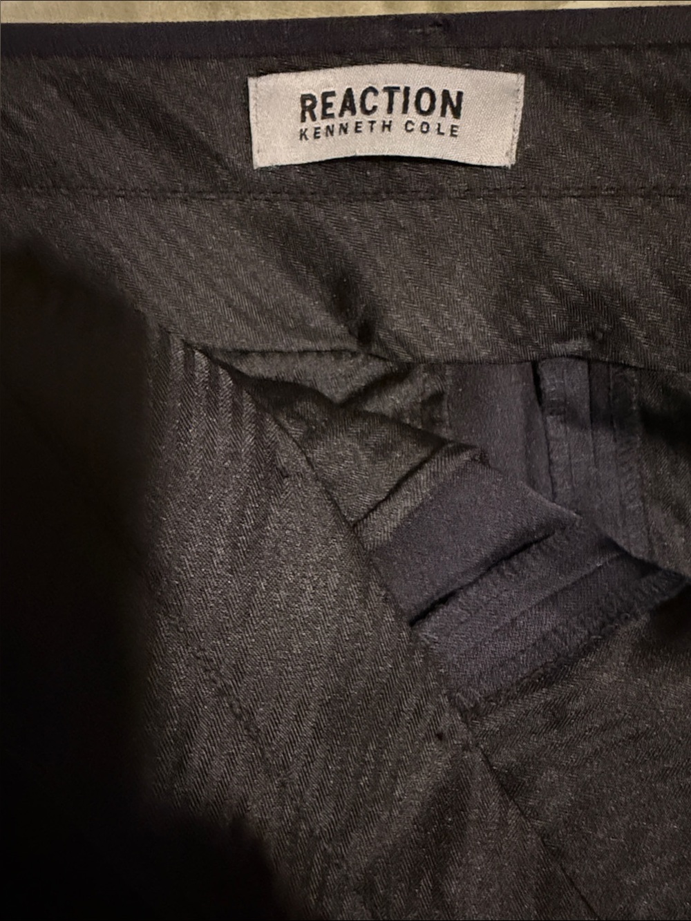Reaction Kenneth Cole Men’s Black Dress Pants